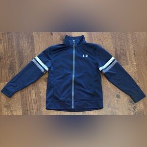 Under Armour unisex girl  boy full zip jacket Sz medium 10/12